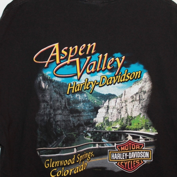 Mens vintage XL Harley-Davidson Glenwood springs - Picture 3 of 3